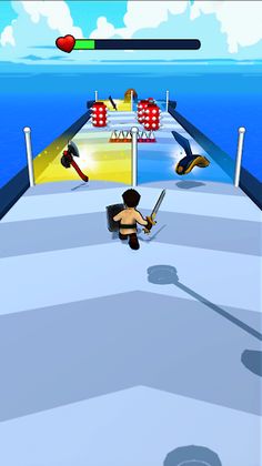 Hero Knight Runner - Screenshot 1