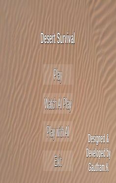 Desert Survival - Screenshot 3
