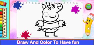 Peppo Piglet Coloring Book - Screenshot 2
