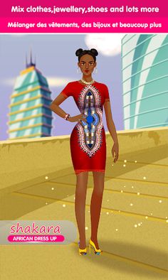 Shakara - African Dress Up and - Screenshot 4