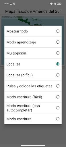 Mapa Físico de América del Sur - Screenshot 2