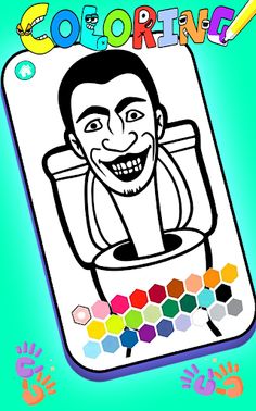 Skibidi Toilet Coloring Book - Screenshot 1