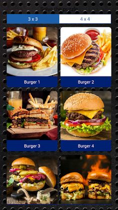 Burger Puzzle - Screenshot 2