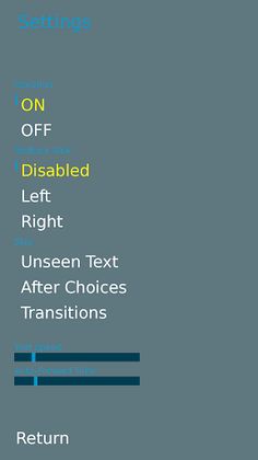 Ren'Py Android GUI Demo - Screenshot 4