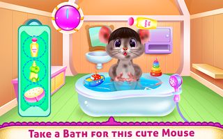 Cute Mouse Caring And Dressup - Screenshot 1