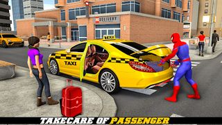Superhero Car Games Taxi Games - Screenshot 3