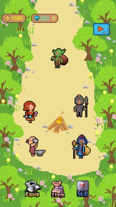Idle Heros - Screenshot 1