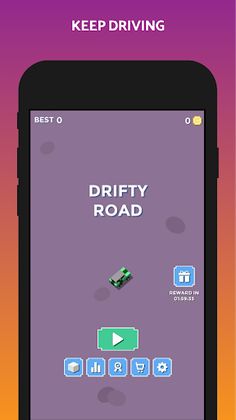 Drifty Road - Screenshot 1