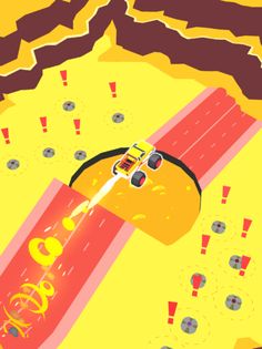 Crazy Taxi Racing - Screenshot 1