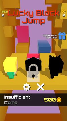Lucky Block Jump - Screenshot 1
