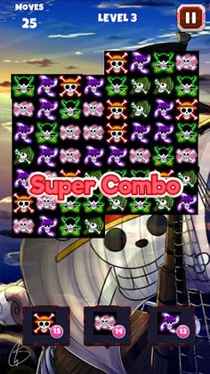 Pirate PIECE Saga MATCH 3 GAME - Screenshot 3