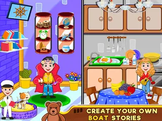Pretend Island Boat Adventure - Screenshot 3