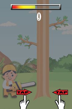 Timber Man - Wood Cutter - Screenshot 1