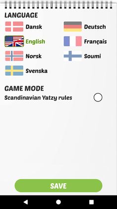 DICY, Scoresheet for YAHTZEE® - Screenshot 2