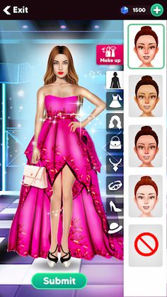 Fashion Show Game: Girl Makeup - Screenshot 3