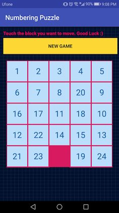 Numbering Puzzle - Screenshot 4