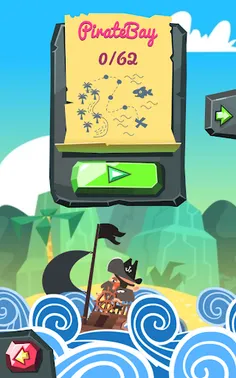 Pirates! - the match 3 - Screenshot 1