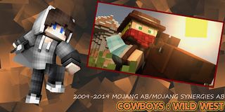 Wild West Map: Horses for MCPE - Screenshot 1