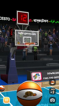 Basketball 3D Shooting Contest - Screenshot 1