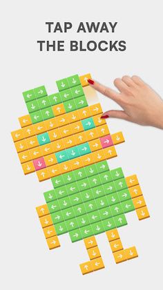 Tap away 2D: Remove blocks - Screenshot 1