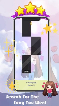 Piano -Julia Minegirl game - Screenshot 2