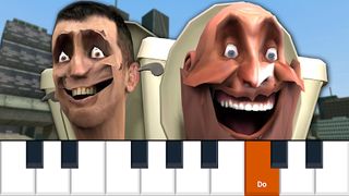 Skibidi toilet piano song - Screenshot 1