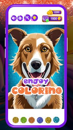 Glitter Color By Number - Screenshot 4