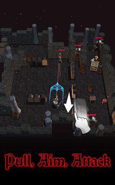 Darkest Rogue 3D:Slingshot RPG - Screenshot 2
