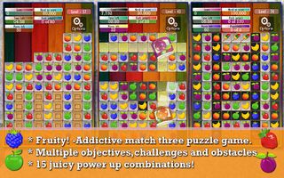 Fruit Drops - Match three game - Screenshot 1
