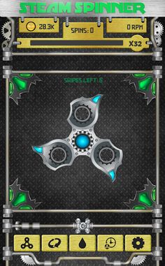 Steampunk Fidget Spinner - Screenshot 2