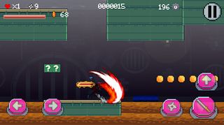 Cyber Samurai Pixel Hero - Screenshot 2