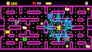 Pac Classic: Maze Jump - Screenshot 2