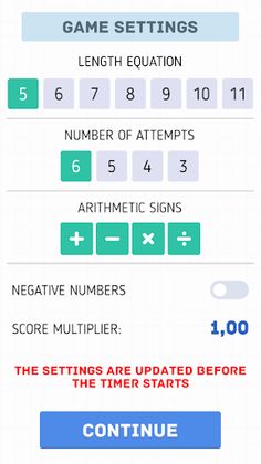 Mathematical Wordle - Screenshot 2