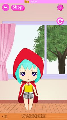 Chibi Anime Dress Up Game - Screenshot 2