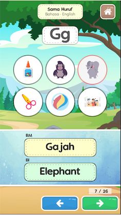 Belajar ABC 123 Dwibahasa Pro - Screenshot 4