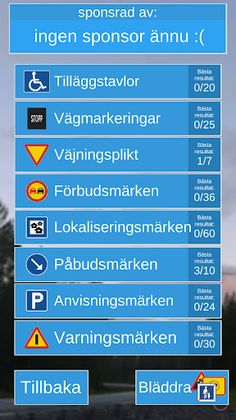 Öva Körkortsteori! - Screenshot 2