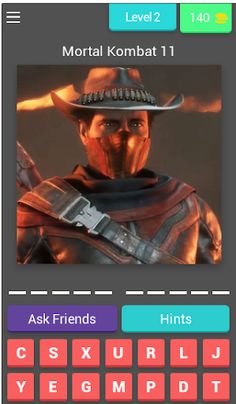 Guess Character MK - Screenshot 3