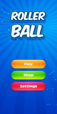 Roller Ball Race - Sky Ball - Screenshot 1