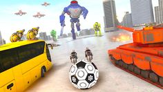Football Robot Car Games - Screenshot 4