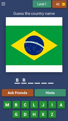 Guess the country name - Screenshot 1