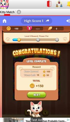 Kitty Match: Cat Game - Screenshot 4