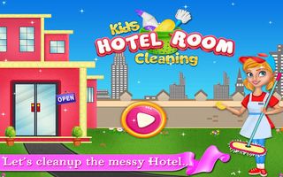 Kids Hotel Room Cleaning game - Screenshot 1