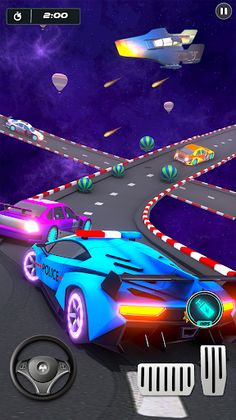Car Race, Police Car Games 3D - Screenshot 2
