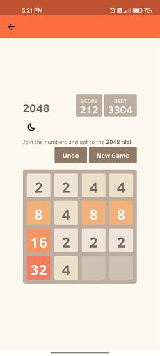 2048 - Screenshot 1