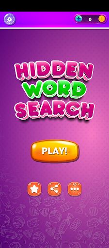 Hidden Word Search Puzzle - Screenshot 1