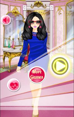 Fashion Lady Dress Up and Make - Screenshot 2