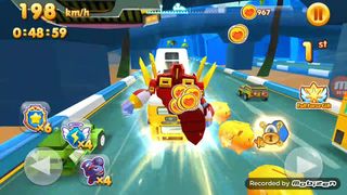 Mini Toon Car Racing - Screenshot 2