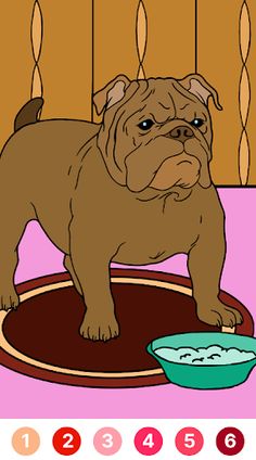 Dogs Color By Number - Screenshot 4