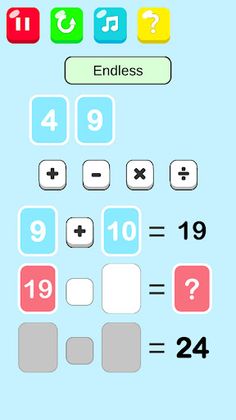 Synthesis 24-Arithmetic Game - Screenshot 2
