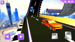 Stunt Race Games Mega Car Ramp - Screenshot 3